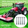 500101 Grade 5 Shear Bolts for Rotary Cutters (1/2" x