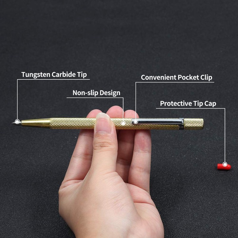SPEEDWOX Glass Cutter Tool Kit 2mm-20mm Pencil Style Oil Feed