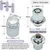 00276-00900 Wheel Lock Lug Nuts Set M12 x 1.5, Compatible