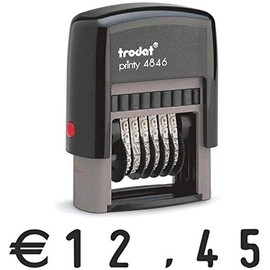 Trodat TR4530 Printy 4846 Self-Inking Numbering Stamp