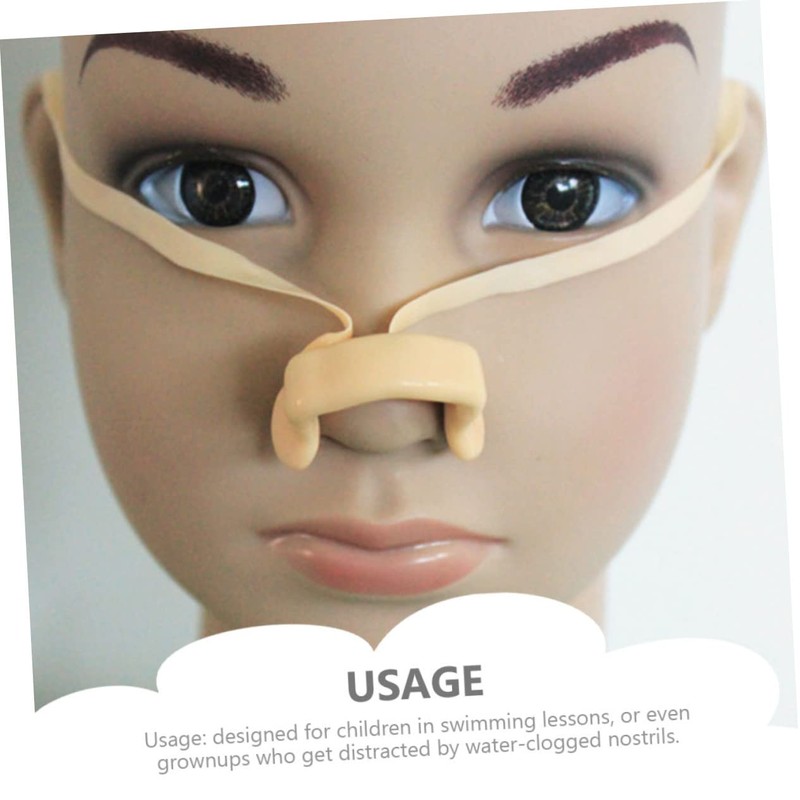Kisangel Swimming Pack of 4 Sturdy Nose Protection Wear-Resistant Clips
