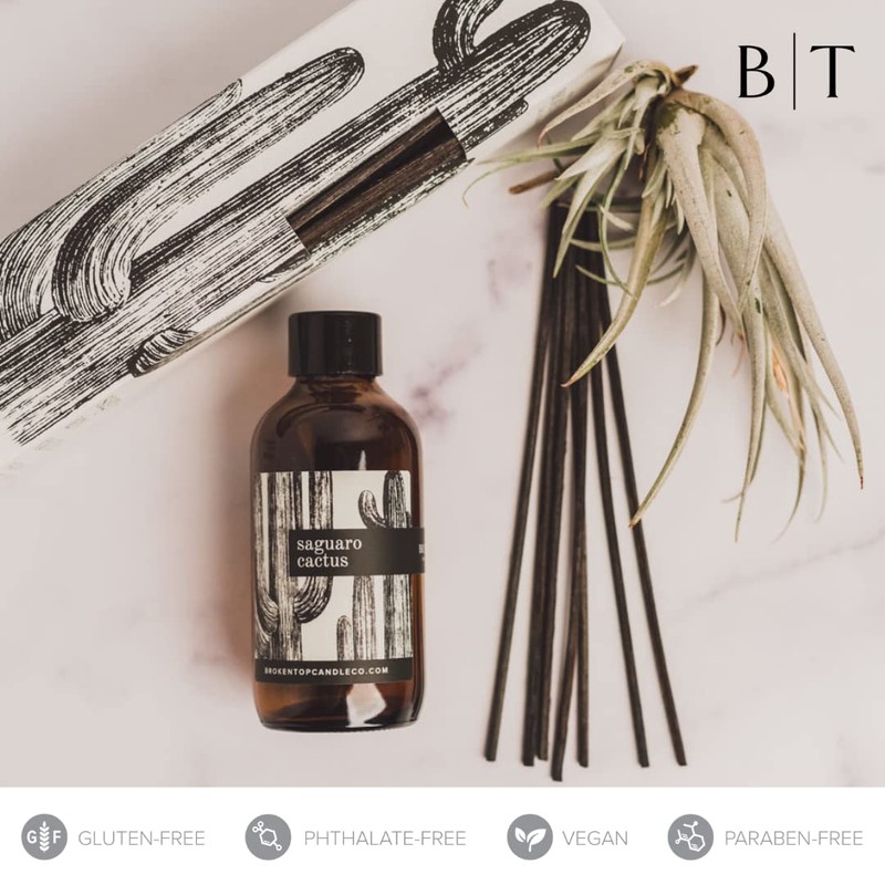 BROKEN TOP Natural Reed Diffuser Set (Saguaro Cactus)