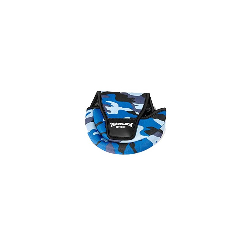 Waterland Spinning Reel Cover WaterLand 01 Green Camo 1 Pack