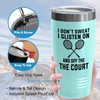 Badminton Player Teal Edition Viking Tumbler 20oz - Off the