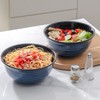 Hasense Ceramic Salad Bowls, 8.5 Inch Large Serving Bowls, 60