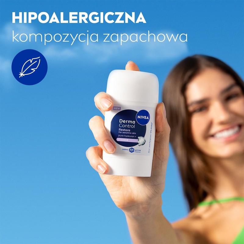NIVEA Derma Control Restore Antiperspirant for Women Pen - 72h