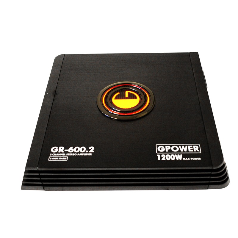 GRAVITY GPOWER GR600.2 1200W MAX - 2 OHM STABLE -