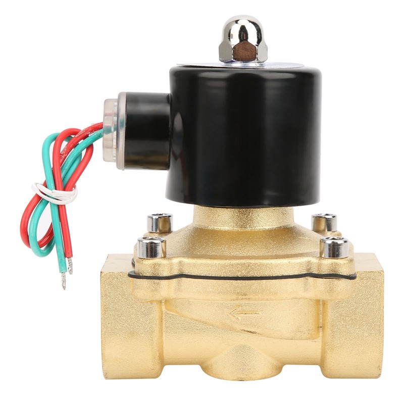 G1 Inch Brass Valve Water Pressure Mechanical Normal Closed Direct