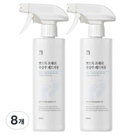 Salim White Paper Podeudeuk Fresh Foot Shampoo Red Grapefruit, 1 pack, 8 pcs., 400ml / 살림백서 뽀드득 프레쉬 풋샴푸 레드자몽, 1개입, 8개, 400ml