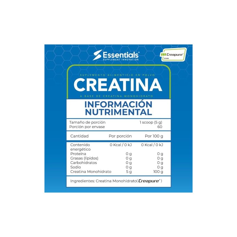 Creatina monohidratada Creapure ® (300)