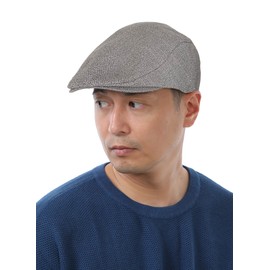 Drection TGY-0157 Men's Hat, Jute Style, Women's, Spring, Summer, Autumn, Winter, jute grey, 58 cm
