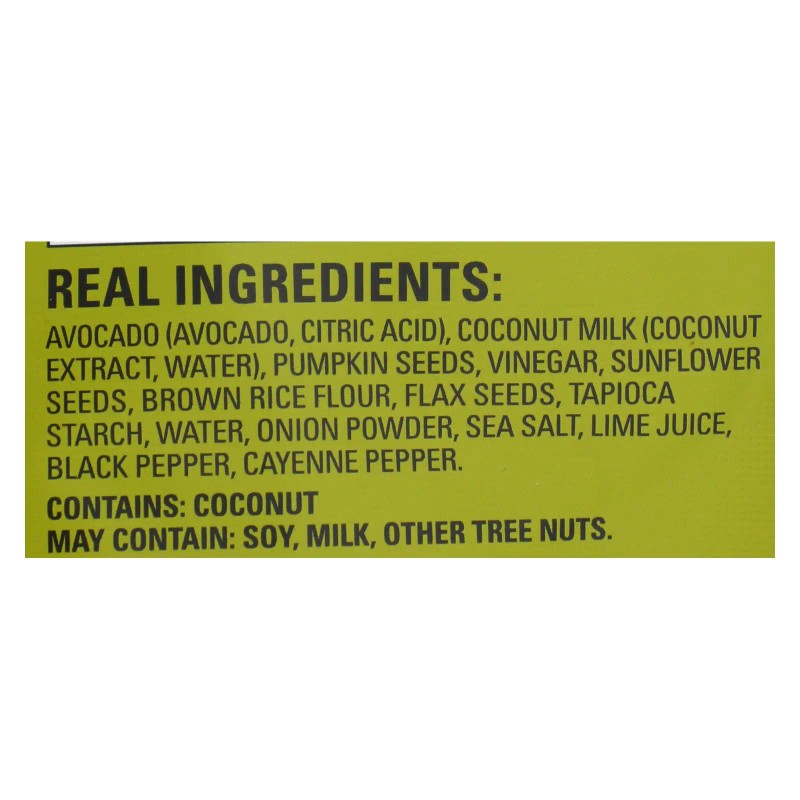 UD_Hippie Snacks for Case of 8-2.5 oz Avocado Crisps Guacamole