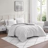 Casa Platino Fluffy Duvet Insert - Pre-Washed Hydro-Brushed 100% Microfiber