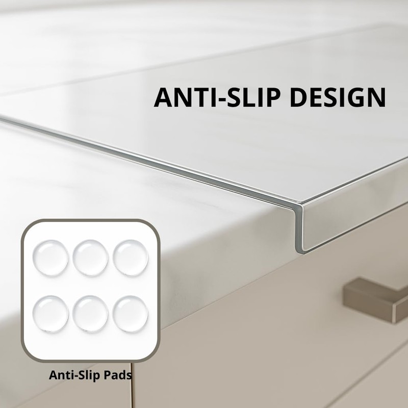 NAURLEF Large Acrylic Cutting Board