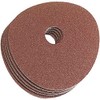 Draper 58610 Aluminium Oxide Sanding Disc, 36 Grit, 115mm, Pack of 5 , Blue