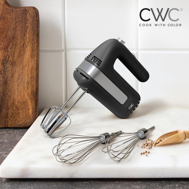COOK WITH COLOR Handheld Mixers: Whip up Deliciousness! Beaters &