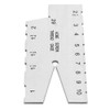 Screw Pitch Gage, ACME Thread Gauge, Strong Hardness Thread Pitch