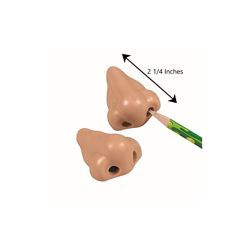 Oriental Trading Nose Pencil Sharpeners Pack of 3 Noses