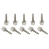 sourcing map 10 Pcs Computer Case Thumb Screws, M3x16 Thread