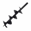 XtremepowerUS 6" Post Hole Digger Replacement Auger Bits Dig Earth
