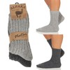 Cleostyle Collection Alpaca Men's Women's Extra Warm Winter Socks Natural