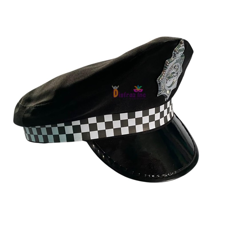 Sombrero Gorra Policia Disfraz Policia Gorro