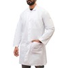 Perkin Lab Coat Doctors Coat Work Coat White Coat (Medium)
