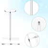 Your's Bath 2Pcs Acrylic Hat Stand Wig Display Rack Clear