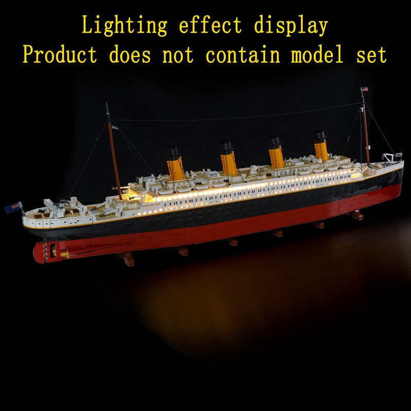GEAMENT LED Light Set Compatible with Titanic Lighting Set for