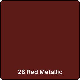 Color Trim 5/16" x 50' L-Shaped Door Edge Guard Molding Trim for Cars, Trucks, and SUVS - Match Your Vehicles Paint Code! (28- Red Metallic)