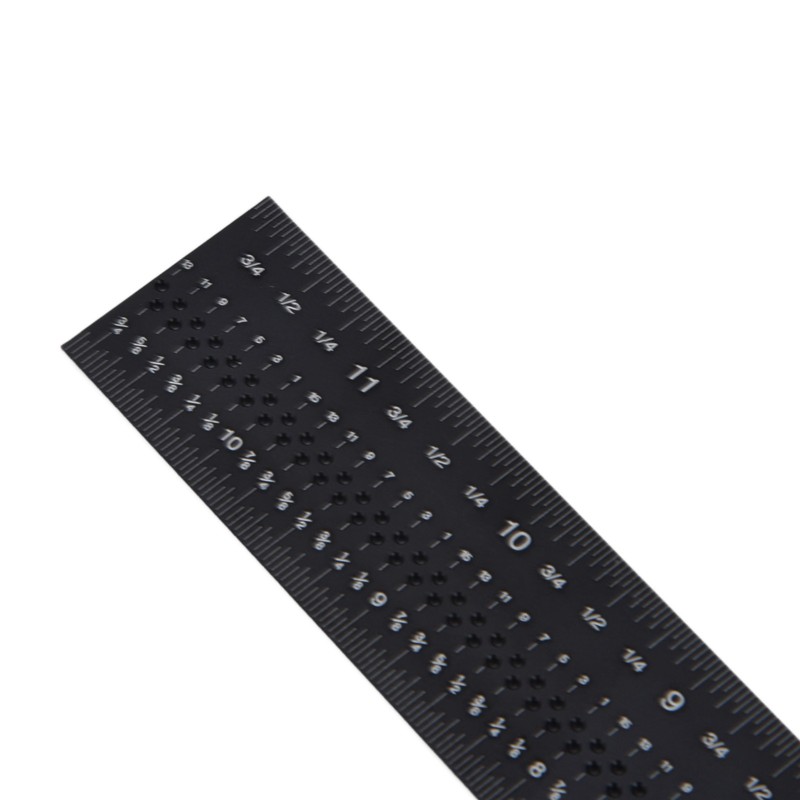 Woodworking Ruler 12in Accurate Carpenter Square L Shaped Right Angle