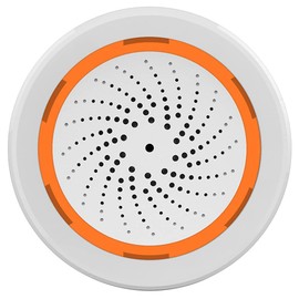 PRATYAHARA ZigBee NEO 90DB Sound and Light Sensor Tuya Smart Life Built-in Siren Alarm Sensor