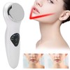 Ultrasonic Face Massager EMS Electric Facial Cleanser Heating Skin Care