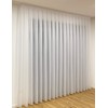 Gerster Ready-Made Curtain, White (Width 200 cm, Length 255 cm)
