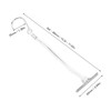 20Pcs Pattern Hooks Hanging Sewing Making Metal Hanger with Rope