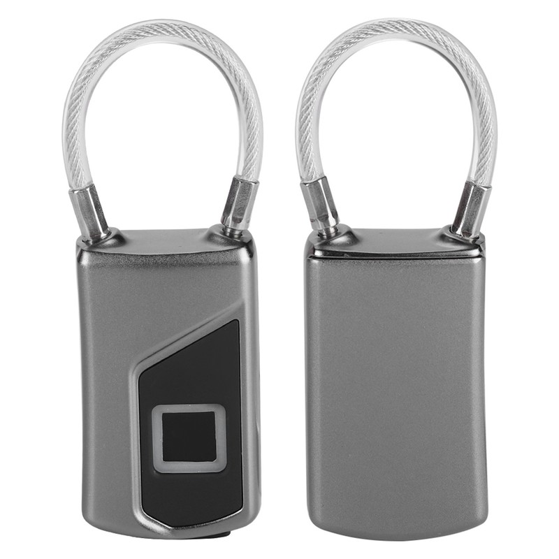 Smart Fingerprint Recogonizer Padlock Semiconductor Fingerprint Induction Lock