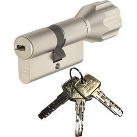 ABUS EC550 Profile Knob Cylinder Length 30 / 35 mm with 3 Keys