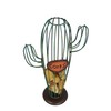 Three Star Metal Cactus Cork Holder