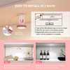 Rechargeable Puck Lights with Remote Control,LED Under Cabinet Light with
