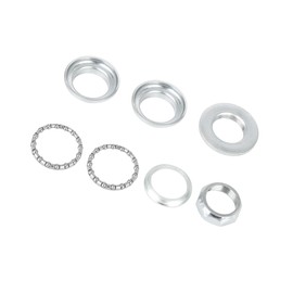 Motoforti Steel Bicycle Headset Threaded Mountain Headset Sealed Bearings Set Long-lasting