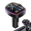 Car FM Transmitter - FM Radio Transmitter Wireless Car Aux