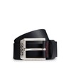 HUGO Men's Gelio-C Sz40 Leather Belt with Pin Buckle and