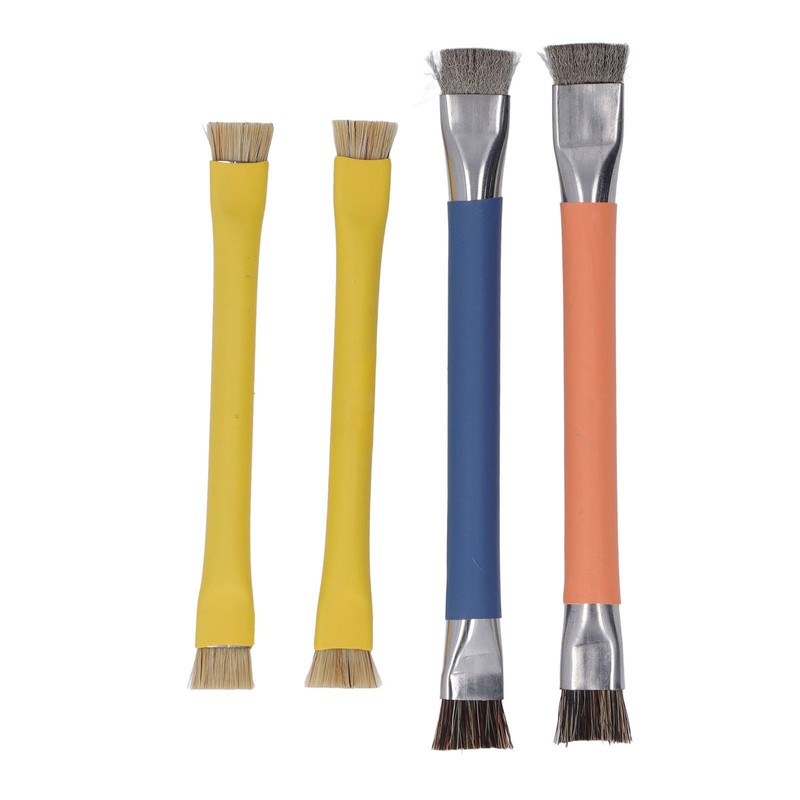 4PCS Keyboard Cleaning Brush Anti Static ABS Handle Stainless Steel