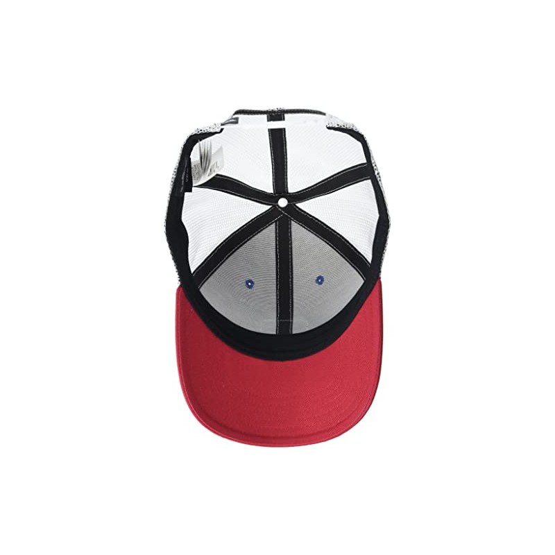 Quiksilver Men's Easy Does It Snap Back Trucker Hat Navy/RED