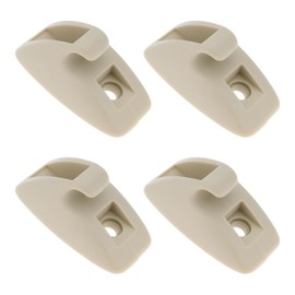 SG Store 4Pcs Car Sun Visor Support Clip Retainer Hanger 191857559 Compatible with Volkswagen Golf 1974-1991 Beige