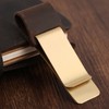 1 Piece Leather Clip Pen Holder Leather Pen Holder for