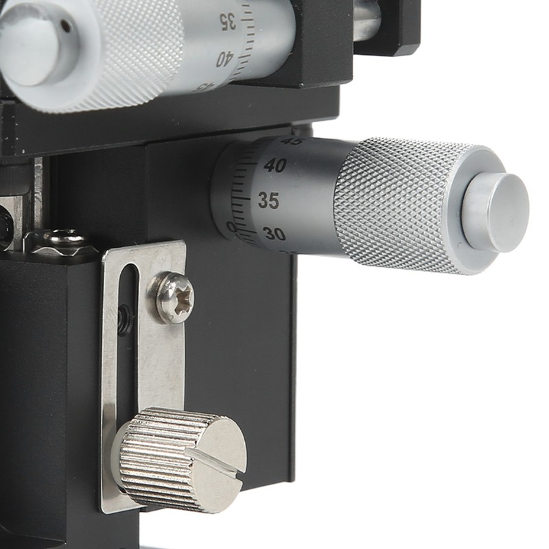 Manual Linear Stage Aluminum Alloy Black Anodized Surface XZ Axes