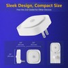 YUNLEX 2 Pack Plug in Night Light with Motion Sensor