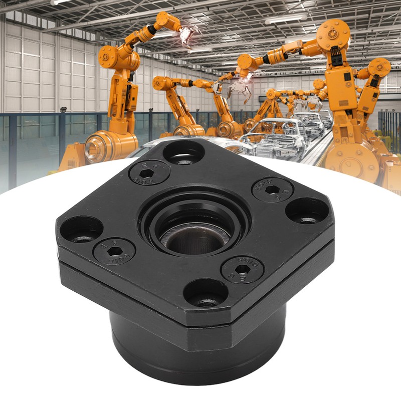 Ballscrew End Support Carbon Steel Stable Rotation Performance FK10 End