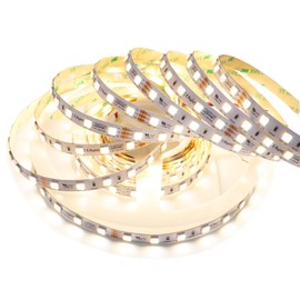 LEDENET Tunable White LED Strip Lights 16.4ft DC24V Adjustable Color Temperature SMD 5050 300LEDs 2800K-6500K CCT Flexible LED Strip Lighting for Bedroom Home Kitchen